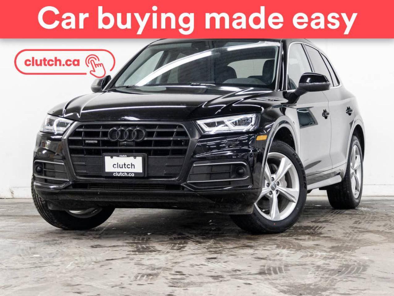 Used 2020 Audi Q5 45 Progressiv w/ Apple CarPlay & Android Auto, Heated Steering Wheel, Heated Front Seats for sale in Toronto, ON