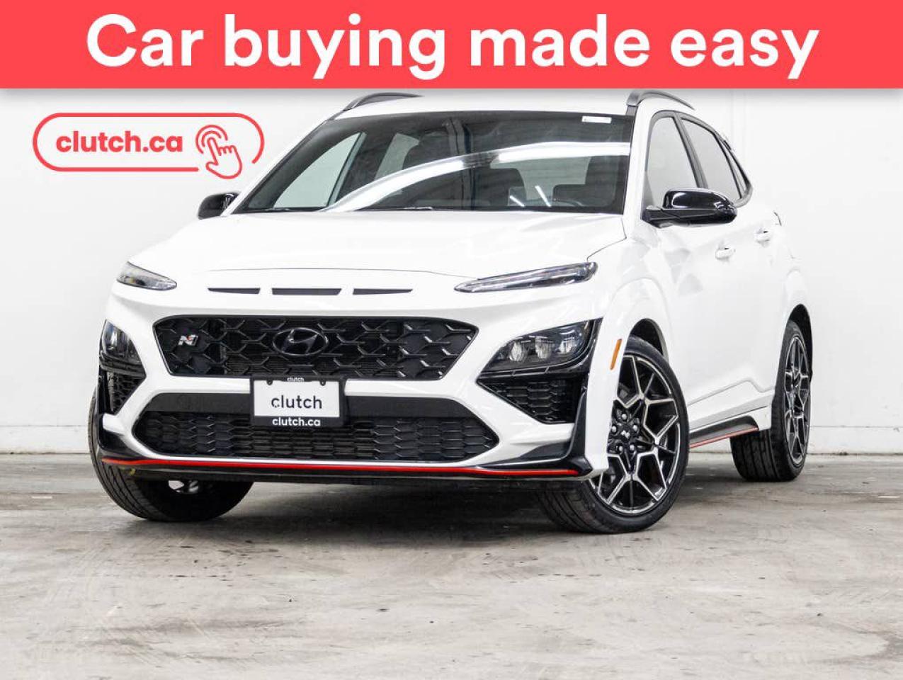 Used 2023 Hyundai KONA N 2.0T FWD w/ Apple CarPlay & Android Auto, Heated Steering Wheel, Heated Front Seats for sale in Toronto, ON