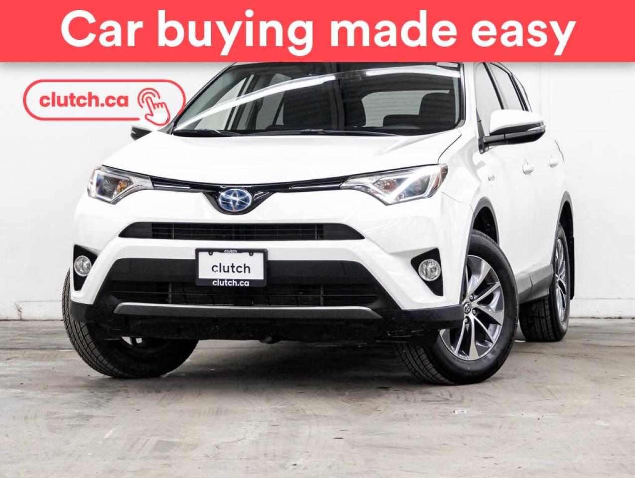 Used 2018 Toyota RAV4 Hybrid LE+ w/ XLE Pkg. w/ Heated Steering Wheel, Heated Front Seats, Rearview Camera for sale in Toronto, ON