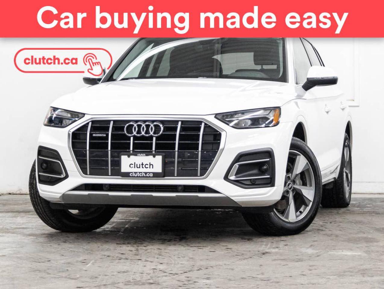 Used 2021 Audi Q5 Komfort AWD w/ Apple CarPlay & Android Auto, Rearview Cam, Tri Zone A/C for sale in Toronto, ON