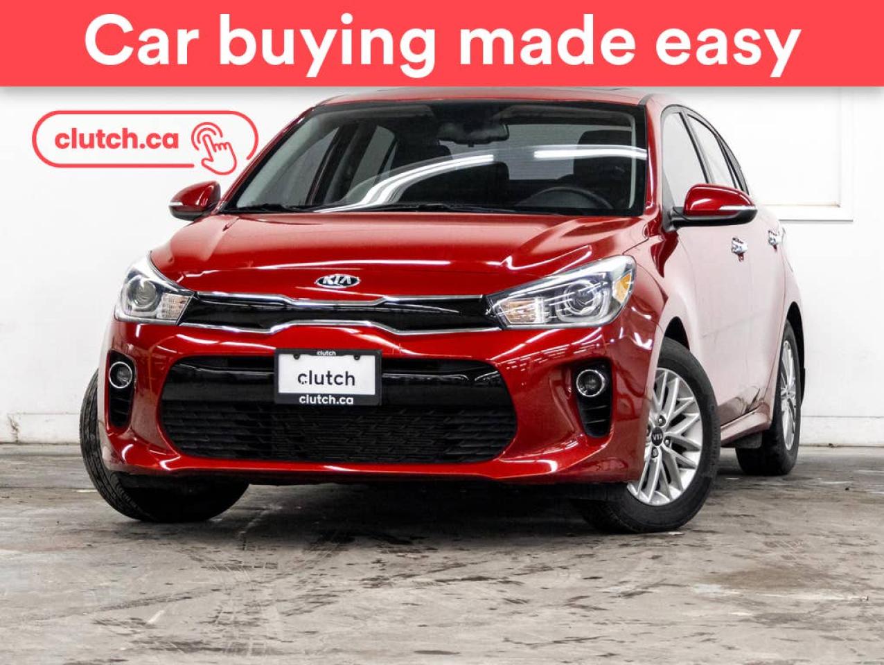 Used 2019 Kia Rio EX w/ Apple CarPlay & Android Auto, Power Moonroof, Rearview Cam for sale in Toronto, ON