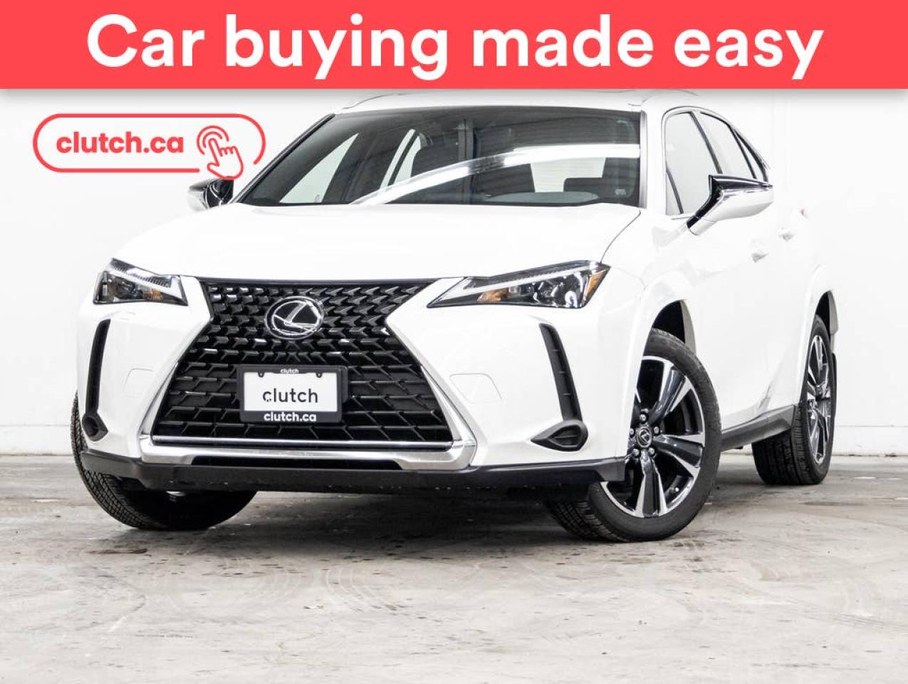 Used 2023 Lexus UX 250H AWD w/ Apple CarPlay, Power Moonroof, Rearview Cam for sale in Toronto, ON