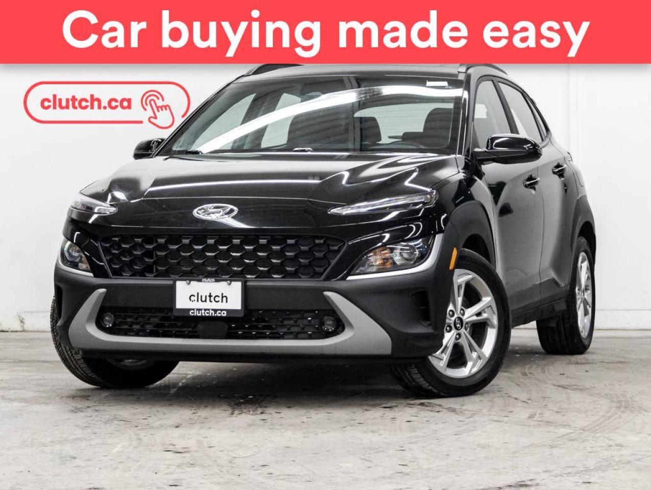 Used 2022 Hyundai KONA Preferred AWD w/ Sun & Leather Pkg w/ Apple CarPlay & Android Auto, Power Moonroof, Rearview Cam for sale in Toronto, ON