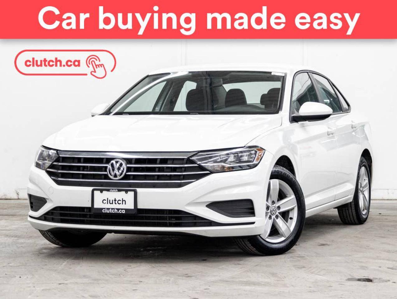 Used 2019 Volkswagen Jetta 1.4 TSI Comfortline w/ Apple CarPlay & Android Auto, Heated Front Seats, Rearview Camera for sale in Toronto, ON