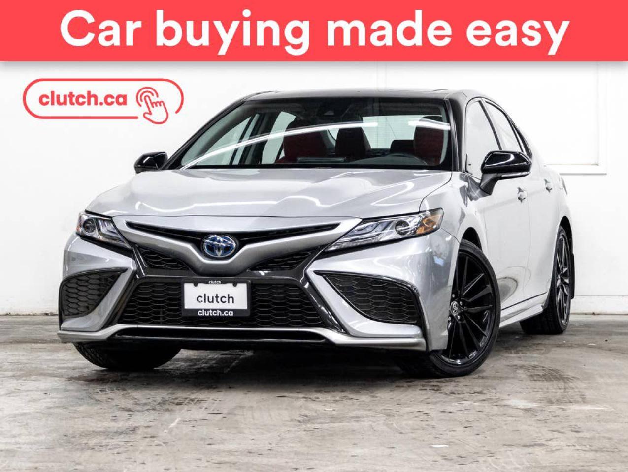 Used 2023 Toyota Camry HYBRID XSE w/ Apple CarPlay & Android Auto, Power Moonroof, Rearview Cam for sale in Toronto, ON