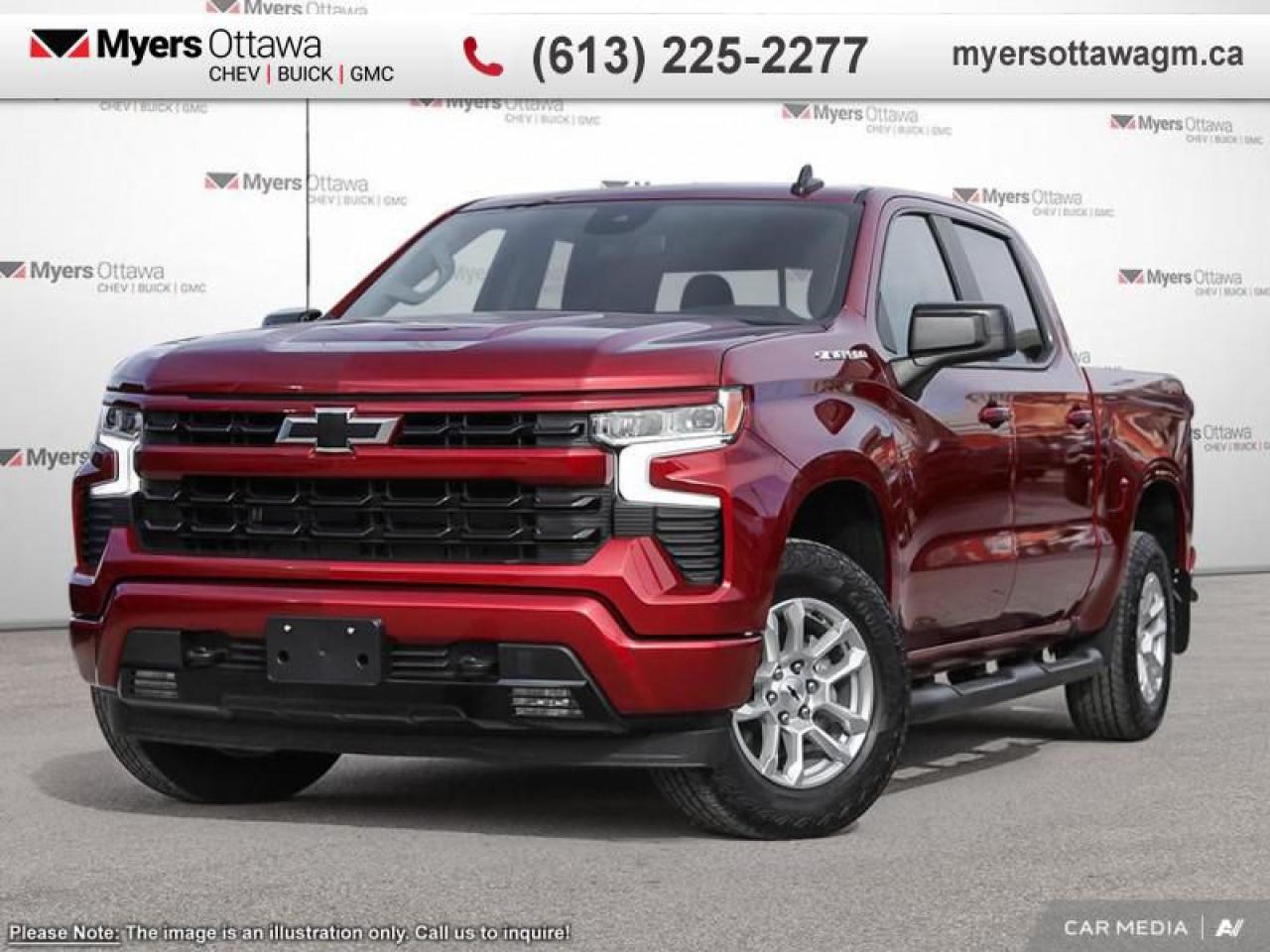 New 2025 Chevrolet Silverado 1500 RST  RST, 5.3 V8, 20: BLACK WHEELS, SIED STEPS for sale in Ottawa, ON