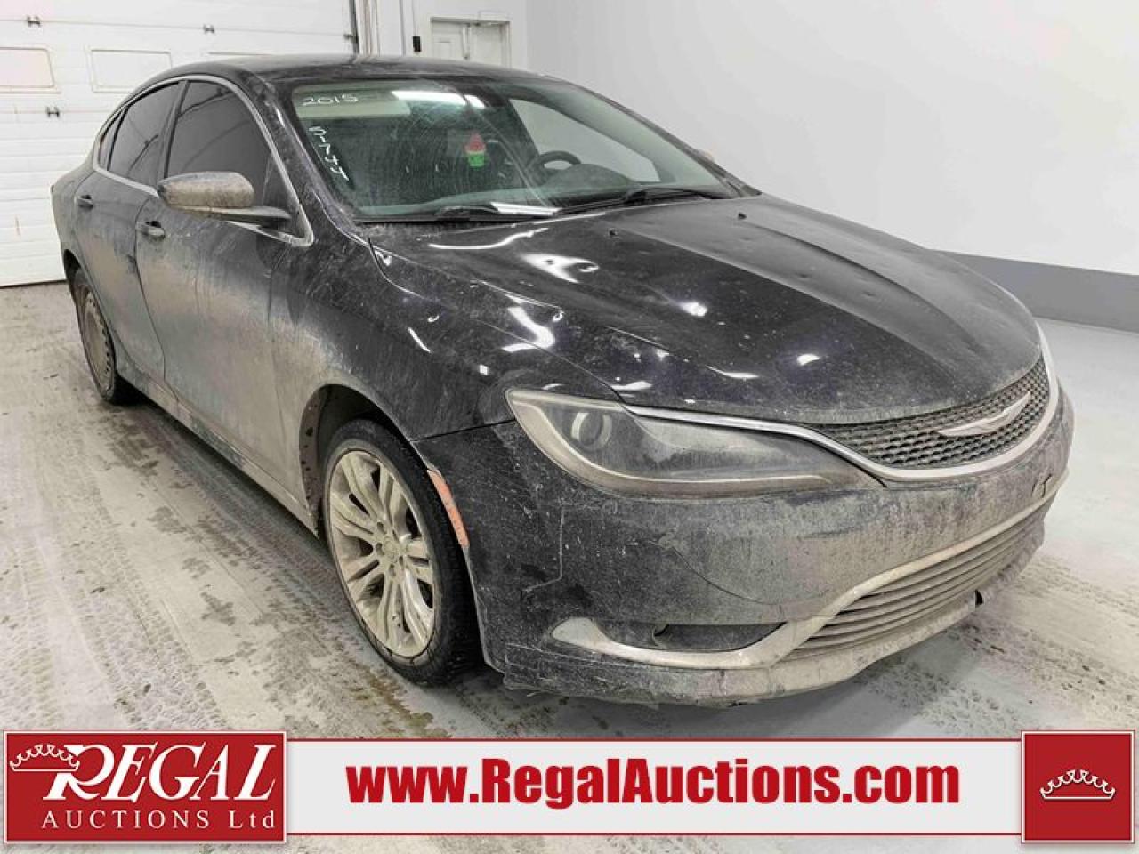 Used 2015 Chrysler 200 Limited for sale in Calgary, AB