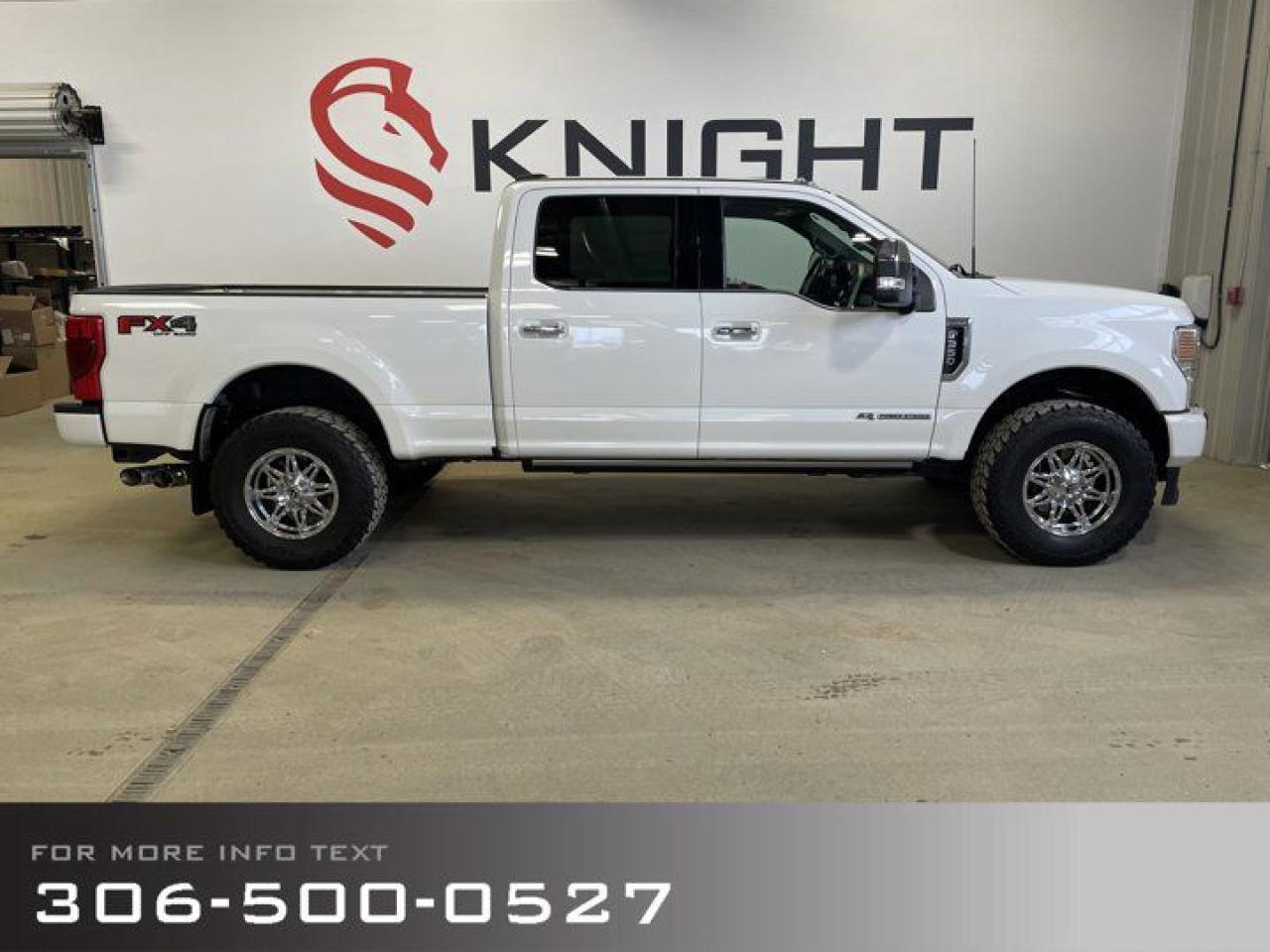 Used 2022 Ford F-350 Super Duty SRW Platinum FX4 - Aftermarket Tires and Rims for sale in Moose Jaw, SK