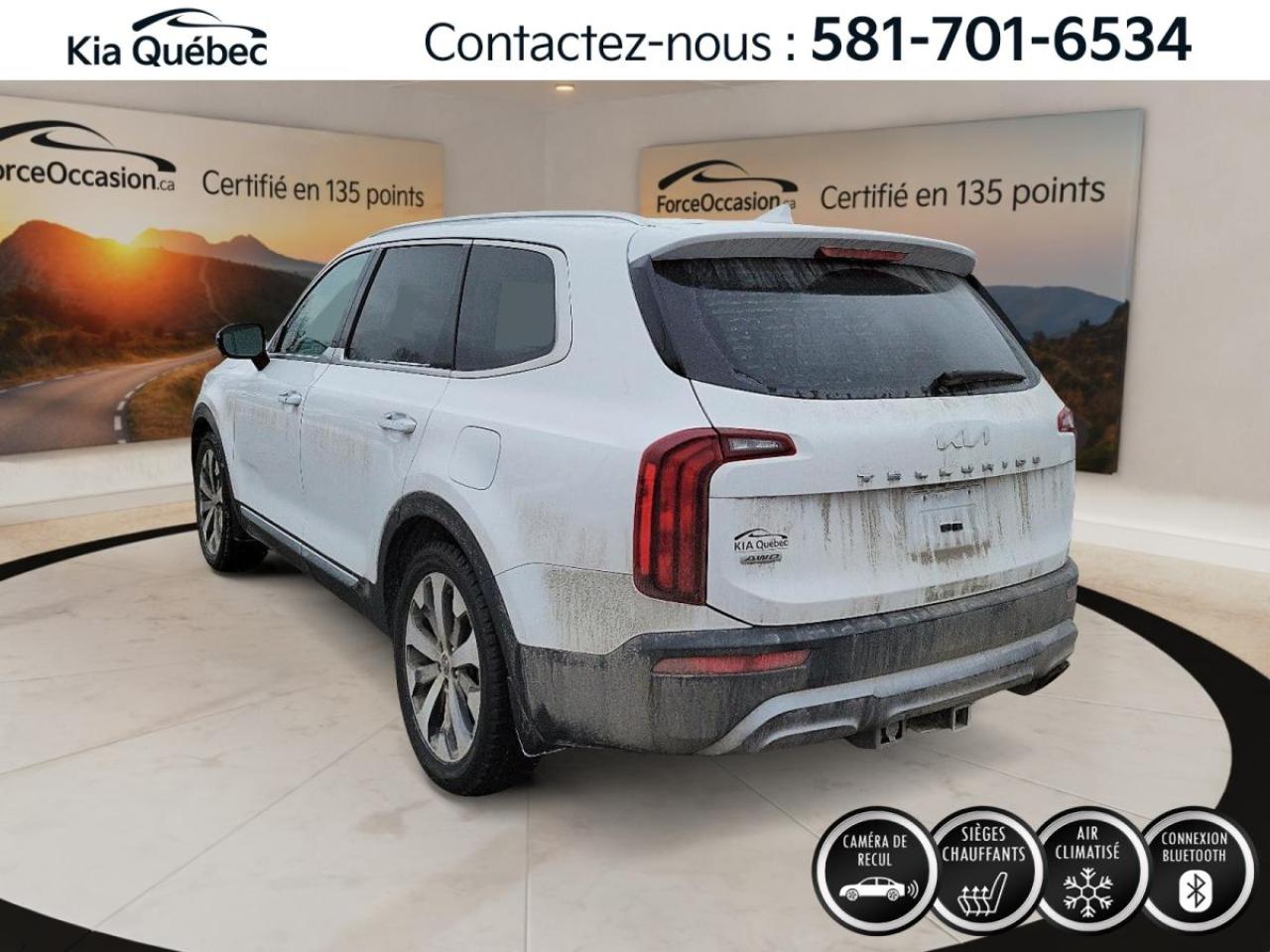 Used 2022 Kia Telluride SX *CRUISE *CAMÉRA 360 *GPS *CUIR *BIZONE *TOIT for sale in Québec, QC