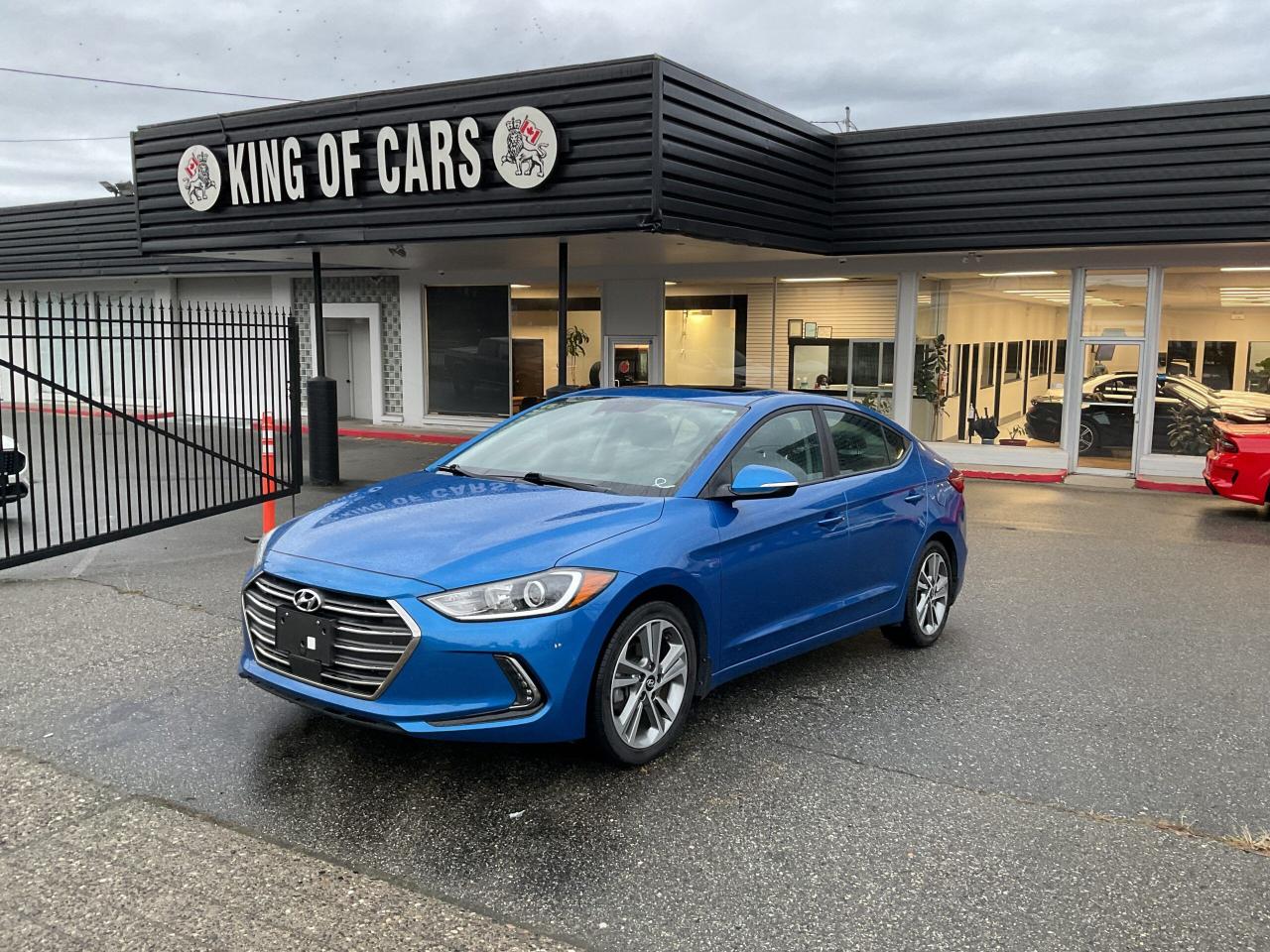 2018 Hyundai Elantra GLS - leather and sunroof - 59,772 kms only Stock Number: P215206 Alloys, 5 Passenger Seating, Push Start, Sunroof, Backup Camera, Apple Car Play, Android Auto, Leather Seats, Heated Seats, Heated Steering Wheel, Automatic Emergency Braking, Lane Assist, Blind Spot Detection, Adaptive Cruise Control, Bluetooth. Available warranty options Call Us Now: 604-533-4499 Text Us: 604-360-0123 Apply Online: Visit kingofcarsbc.com to get a Pre-Approval Plus Administration Fee of $895 and Taxes Dealer #31301 All finance options are subject to OAC (On Approved Credit).