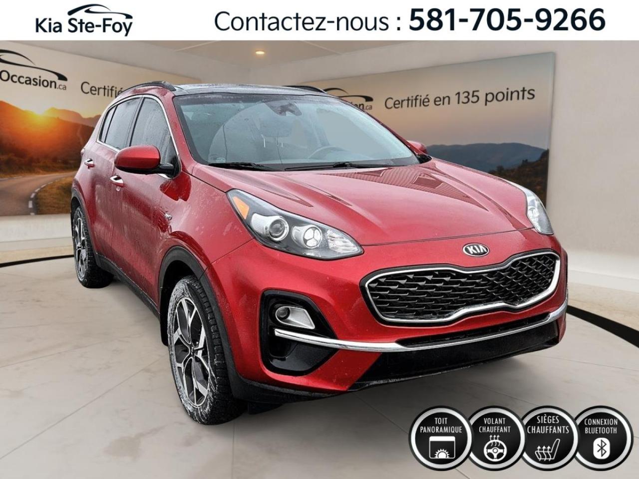 Used 2020 Kia Sportage EX* AWD* TOIT PANO* VOLANT CHAUFFANT* CARPLAY* for sale in Ste-Foy, QC