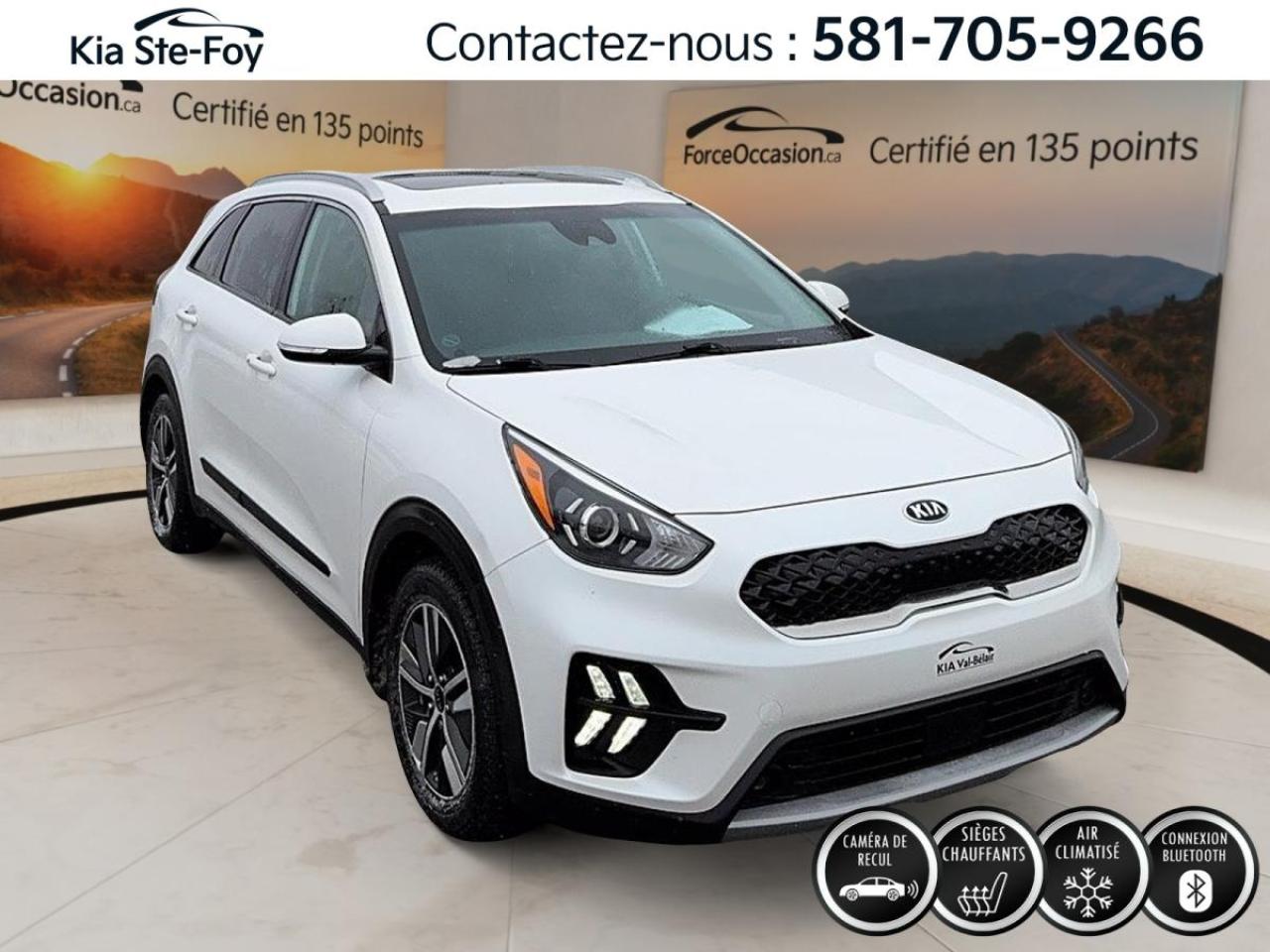 Used 2020 Kia NIRO EX PREMIUM* TOIT* CUIR* CARPLAY* BIZONE* CRUISE* for sale in Ste-Foy, QC