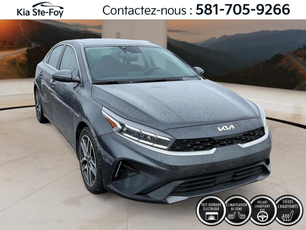 Used 2023 Kia Forte EX PREMIUM* TOIT* CARPLAY* VOLANT CHAUFFANT* for sale in Ste-Foy, QC