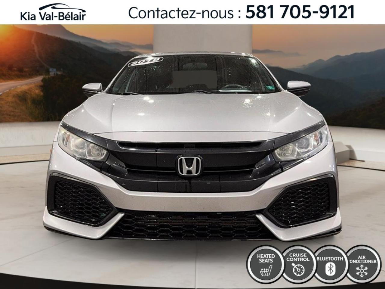 Used 2018 Honda Civic LX A/C * CAMÉRA * CRUISE * BLUETOOTH * for sale in Québec, QC