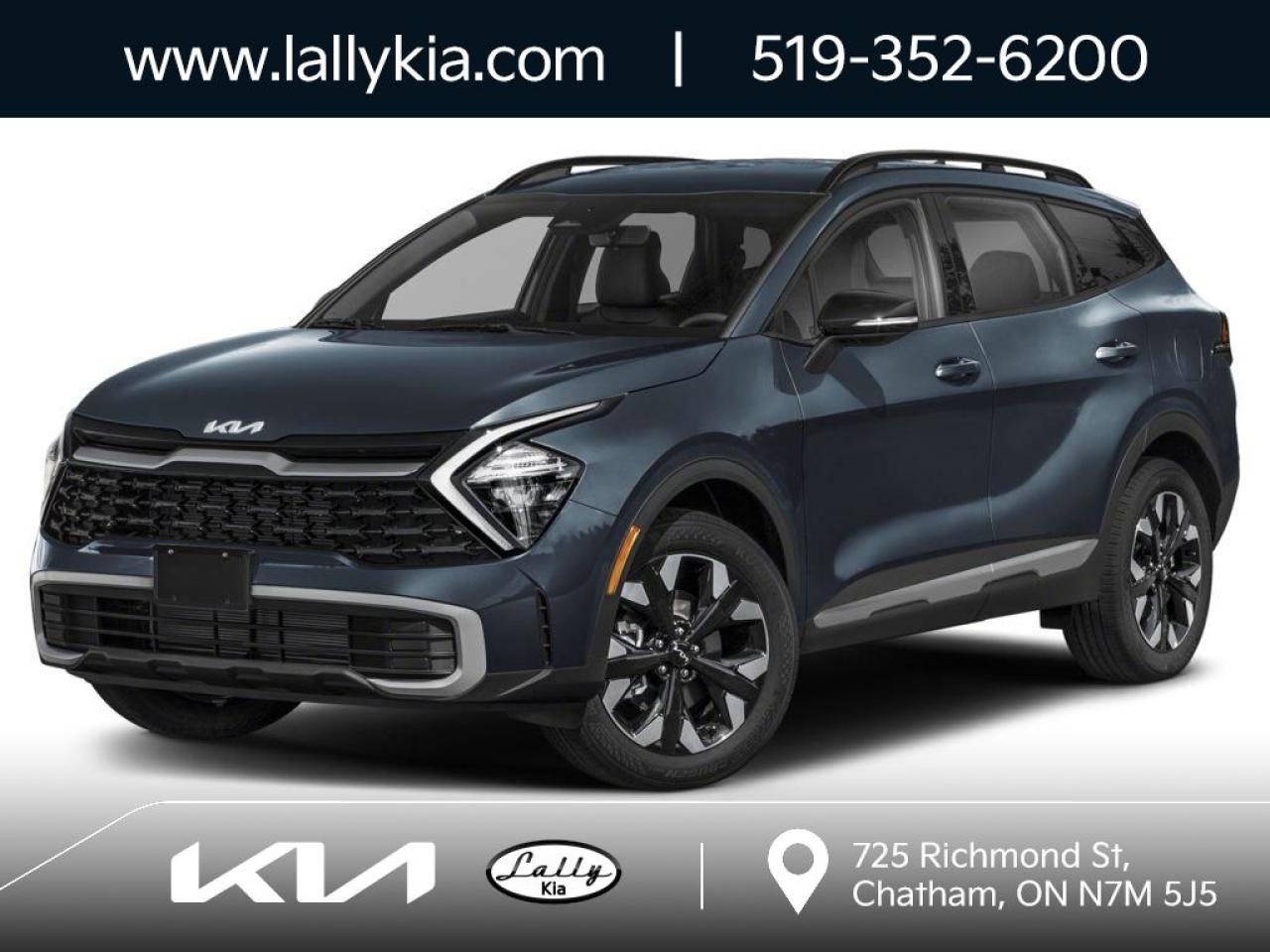 New 2025 Kia Sportage X-Line Limited w/Black Interior for sale in Chatham, ON