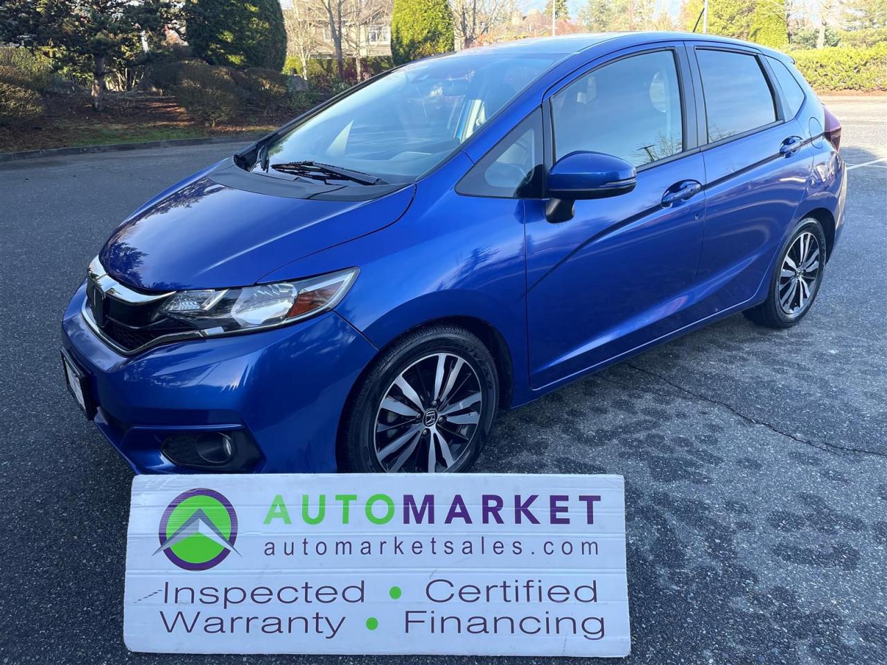 Used 2018 Honda Fit EX-L , NAVI, LEATHER, SUNROOF, FINANCING, WARRANTY, INSP W/BCAA MBSHP! for sale in Surrey, BC