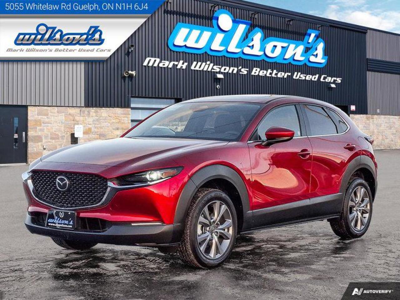 Used 2024 Mazda CX-30 GS AWD | Luxury Package | Leather | Sunroof | Heated Steering + Seats | CarPlay + Android & more!! for sale in Guelph, ON