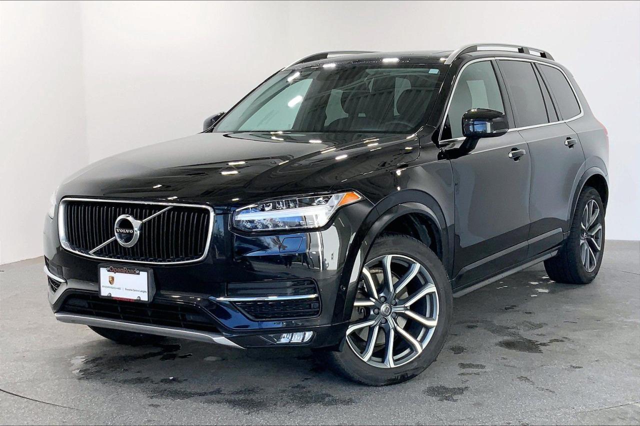 Welcoming this Magnificent 2018 Volvo XC90 T6 AWD Momentum in Black with a Black Leather Interior. This beauty comes optioned with Android Auto/Apple CarPlay, AM/FM Stereo, 10 Total Speakers, Rear View Camera, Adaptive Cruise Control, 1st Row Power Glass Moonroof, 2nd Row Fixed Glass Moonroof, Emergency Braking Assist and much more! This is a Local BC Vehicle! For more details or to schedule a test drive with one of our highly trained sales executives please call or send a website enquiry now before it is gone. 604-530-8911. Porsche Center Langley has won the prestigious Porsche Premier Dealer Award seven years in a row. We are centrally located just a short distance from Highway 1 in beautiful Langley, British Columbia. Our hope is to have you driving your dream vehicle soon. Please note that additional fees, including a $495 documentation fee & a $490 dealer prep fee, apply to all pre-owned vehicles. Dealer #40136