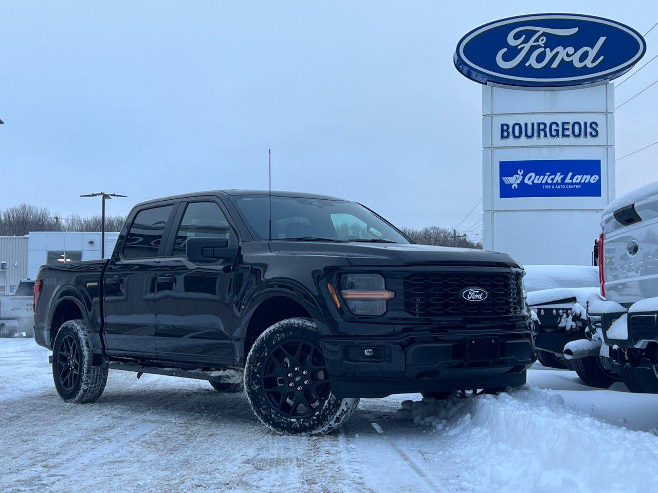 Used 2024 Ford F-150 STX 4WD SUPERCREW 5.5' BOX for sale in Midland, ON