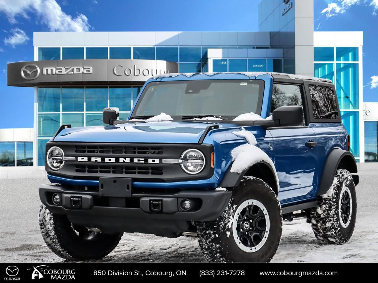 Used 2023 Ford Bronco MANUAL TRANS....SASQUATCH BLACK DIAMOND for sale in Cobourg, ON