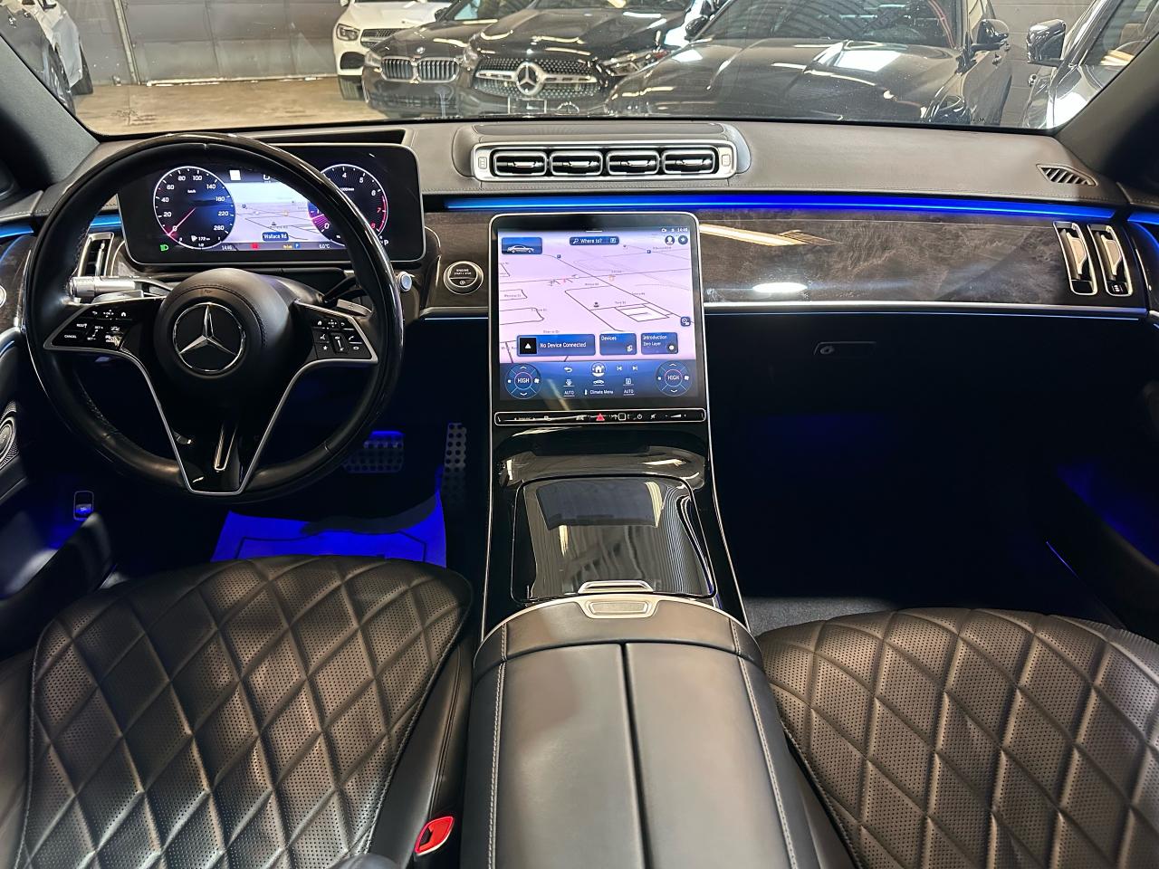 2021 Mercedes-Benz S500 4MATIC |NAV|360CAM|BSM|PANO|BURMESTER|LKA|DISTRONIC PLUS| - Photo #9