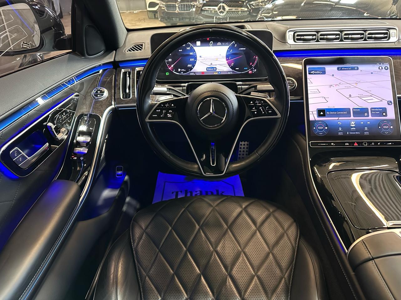 2021 Mercedes-Benz S500 4MATIC |NAV|360CAM|BSM|PANO|BURMESTER|LKA|DISTRONIC PLUS| - Photo #10