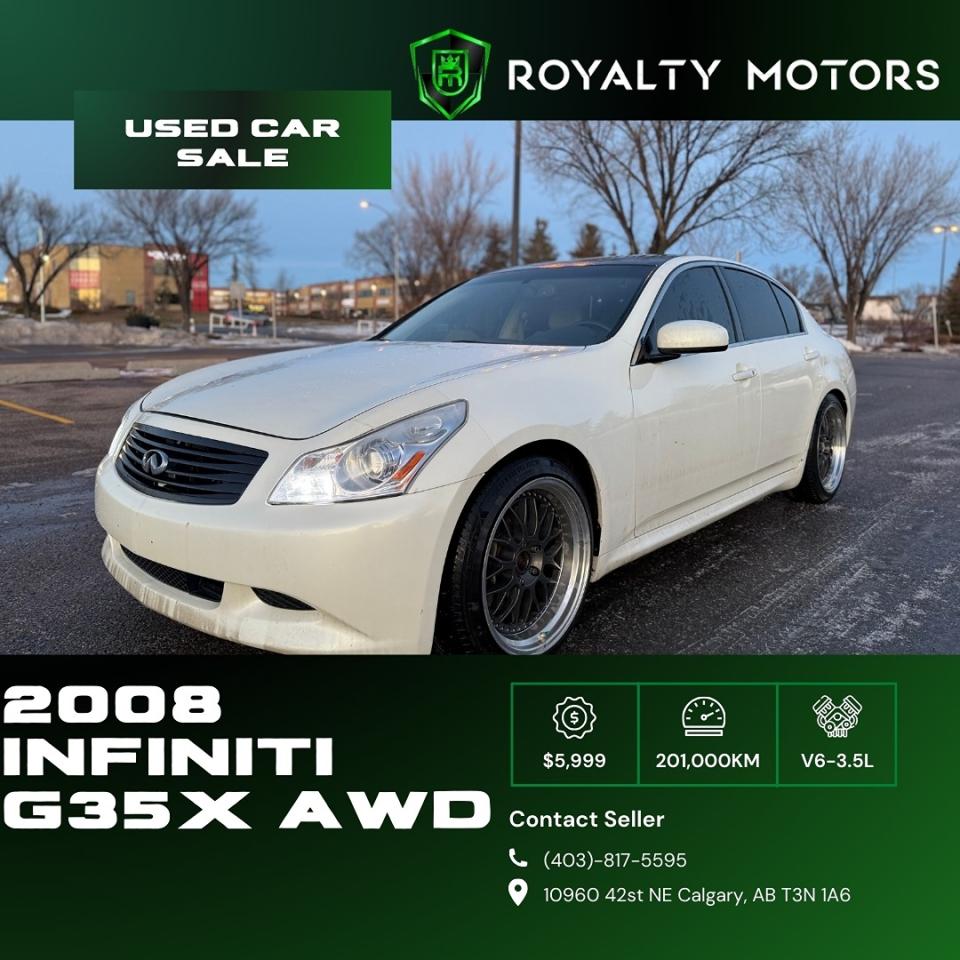 Used 2008 Infiniti G35 4dr x AWD for sale in Calgary, AB