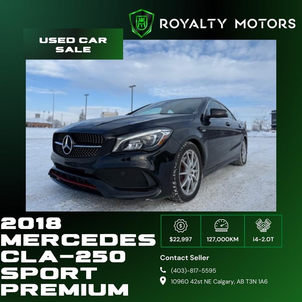 Used 2018 Mercedes-Benz CLA-Class CLA 250 4MATIC Coupe for sale in Calgary, AB