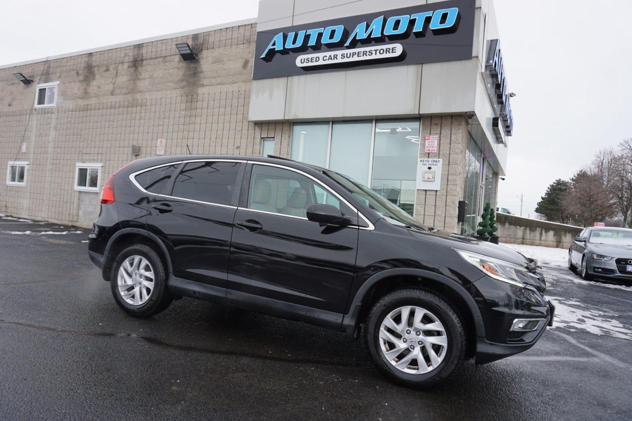 Used 2016 Honda CR-V 2.4L EX-L AWD CERTIFIED CAMERA BLUETOOTH LEATHER HEATED SEATS SUNROOF CRUISE ALLOYS for sale in Burlington, ON