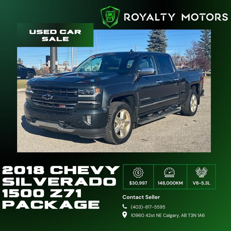 Used 2018 Chevrolet Silverado 1500 LTZ for sale in Calgary, AB