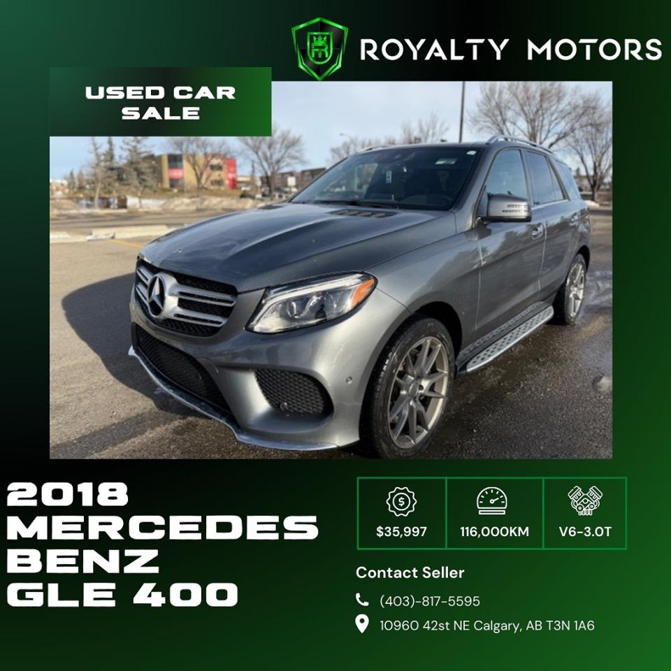 Used 2018 Mercedes-Benz GLE GLE 400 4MATIC SUV for sale in Calgary, AB