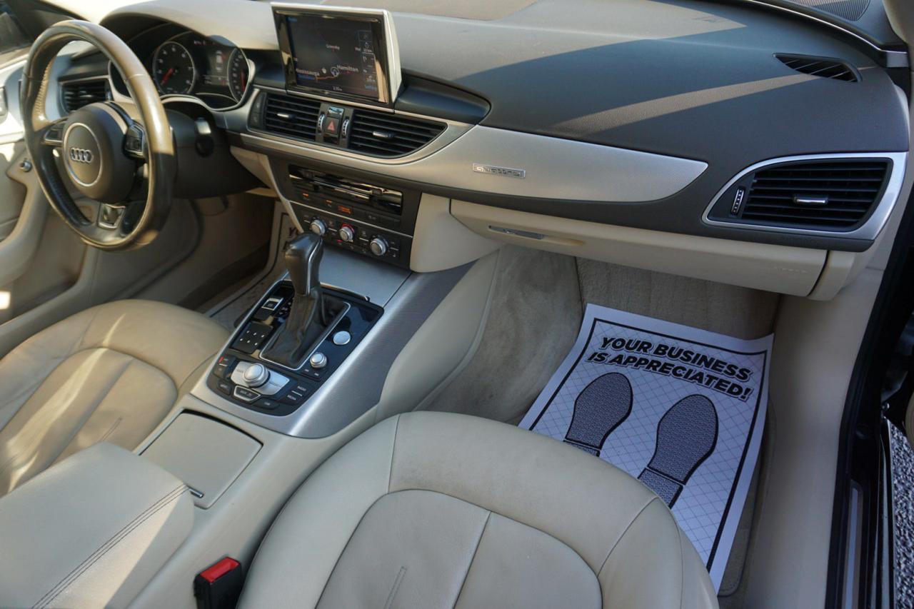 2016 Audi A6 2.0T PROGRESSIV S-LINE AWD CERTIFIED NAV BLUETOOTH LEATHER HEATED SEATS SUNROOF CRUISE ALLOYS - Photo #13