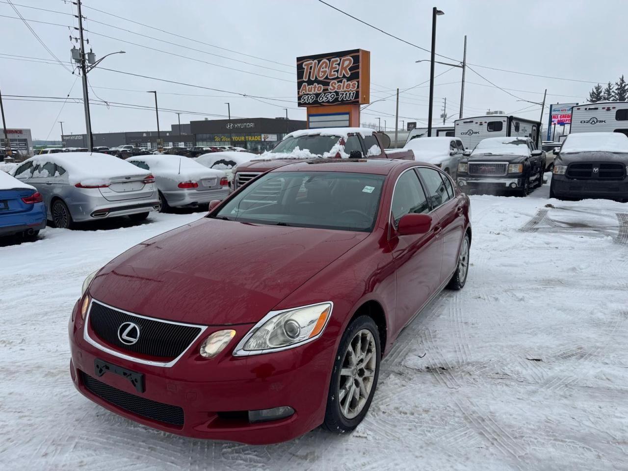 Used 2007 Lexus GS 350 AWD, LEATHER, SUNROOF, NO ACCIDENT, CERTIFIED for sale in London, ON