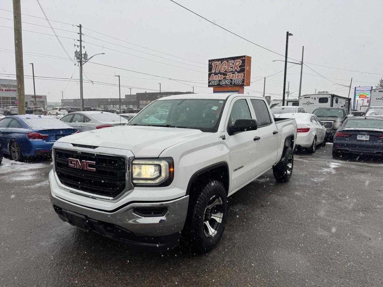 Used 2016 GMC Sierra 1500 4X4, CREW CAB, V6, WHEELS, ONLY 182KMS, CERTIFIED for sale in London, ON