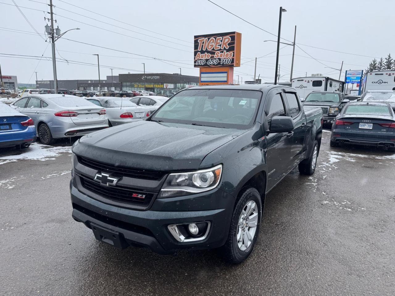 Used 2018 Chevrolet Colorado Z71 DURAMAX DIESEL, 4X4, CREW, LEATHER, LOADED for sale in London, ON