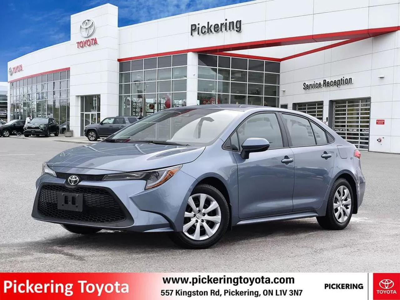 Used 2020 Toyota Corolla 4dr Sdn CVT LE for sale in Pickering, ON