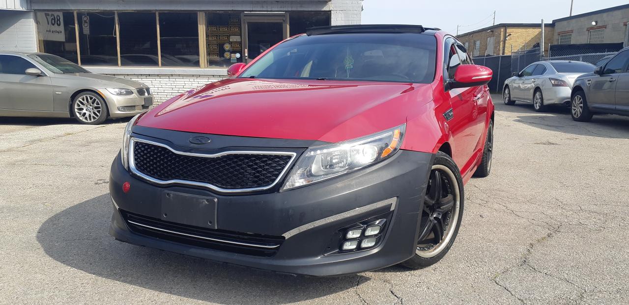 Used 2014 Kia Optima SX 2.0L TURBO Navi/Cam/Pano-Roof for sale in Etobicoke, ON