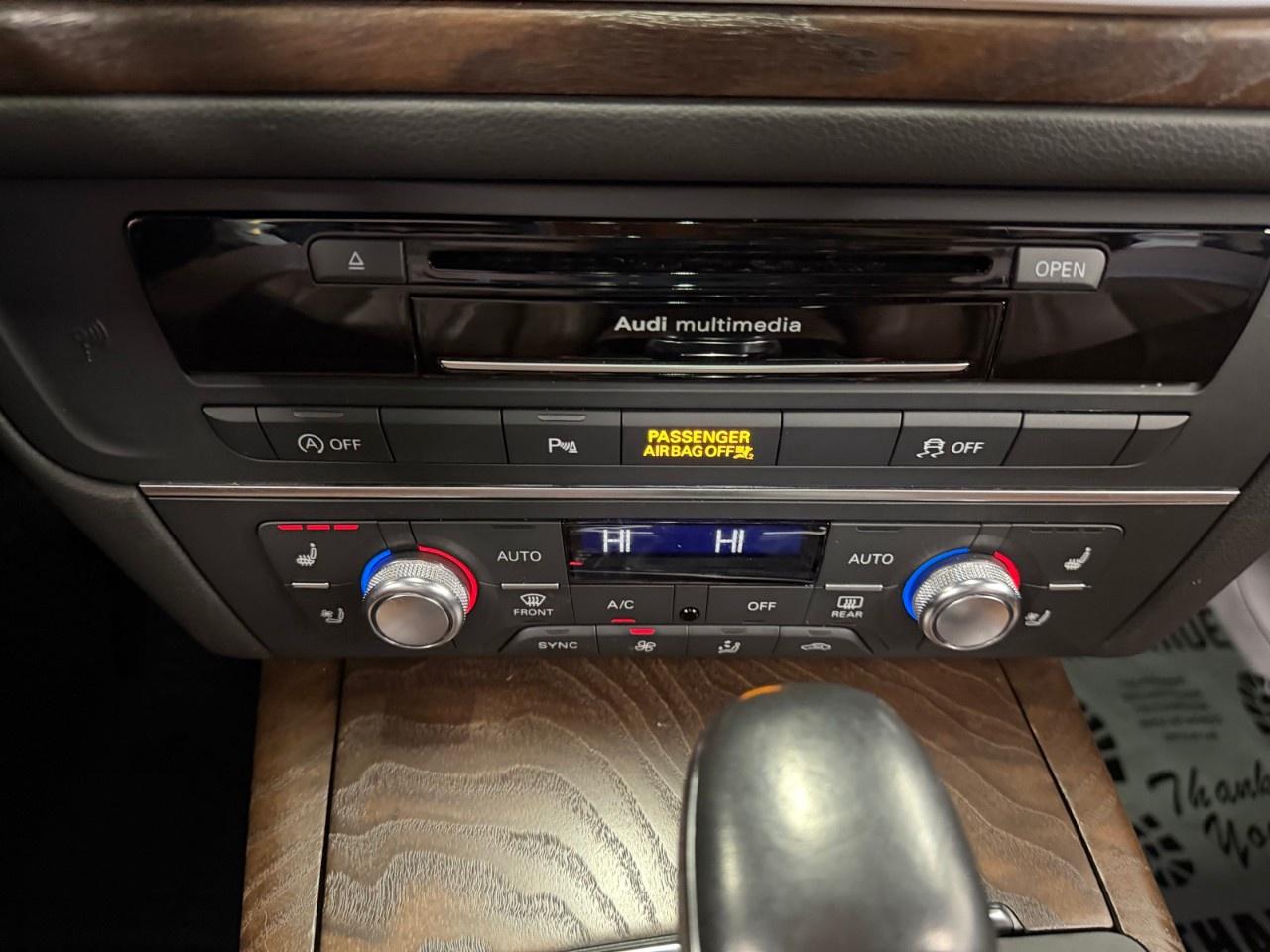 2016 Audi A6 AWD - KEYLESS START - BLUETOOTH - 10 SPEAKER AUDIO SYSTEM Photo