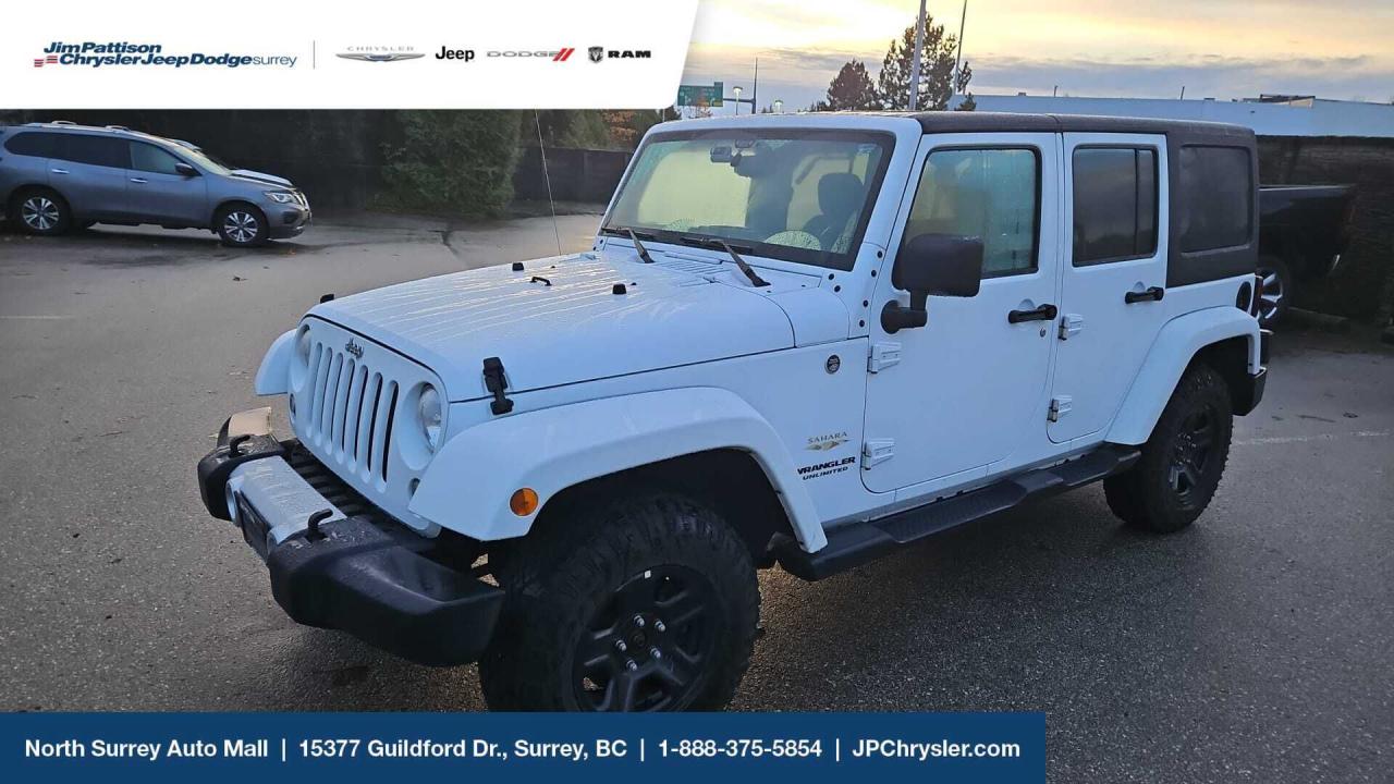 Used 2015 Jeep Wrangler Unlimited Sahara**4x4**Hard Top**Back up camera for sale in Surrey, BC