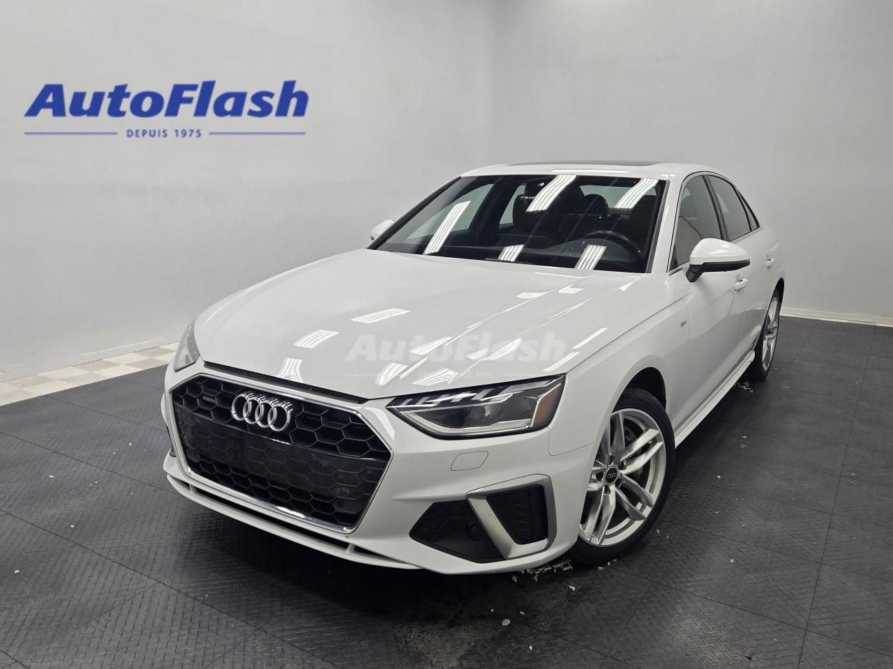 Used 2022 Audi A4 TECHNIK, AWD, CAMERA, SIEGES VENTILER, TOIT for sale in Saint-Hubert, QC