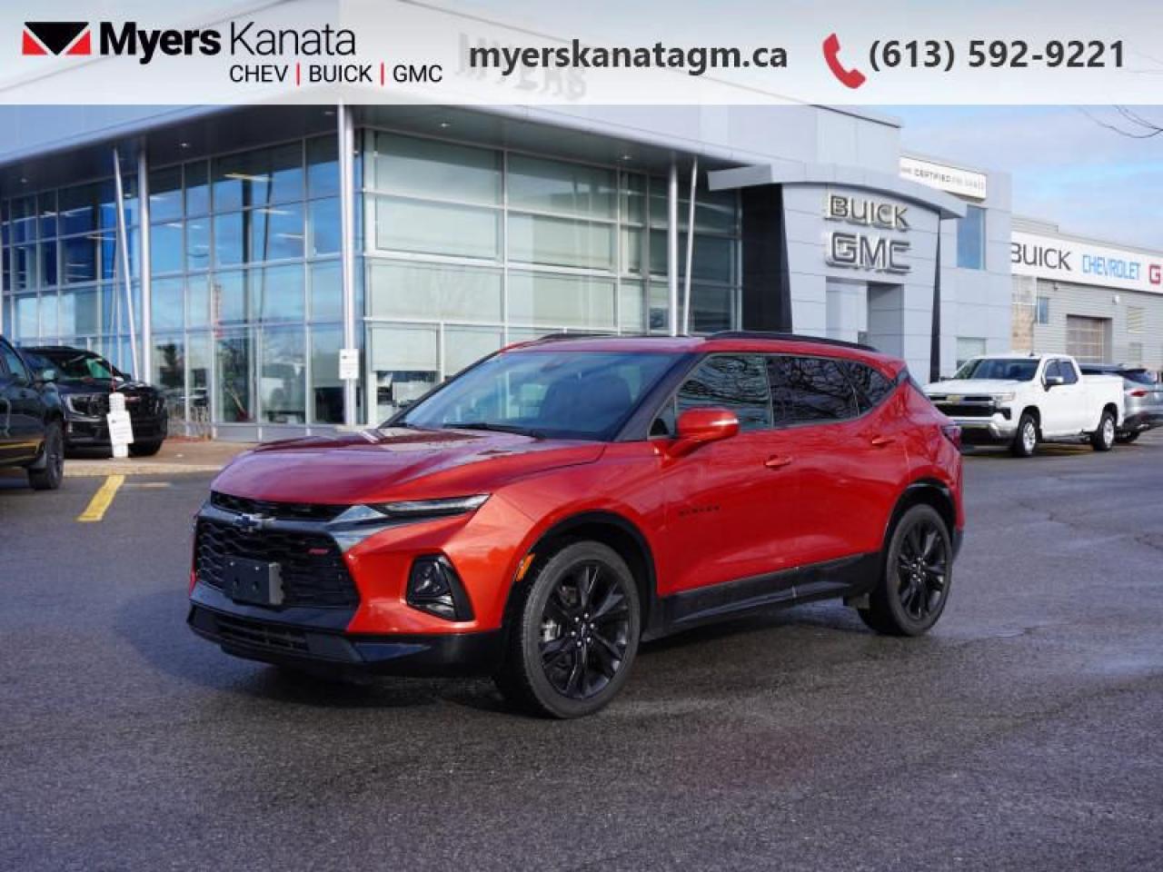 Used 2021 Chevrolet Blazer RS  - Navigation -  Leather Seats for sale in Kanata, ON