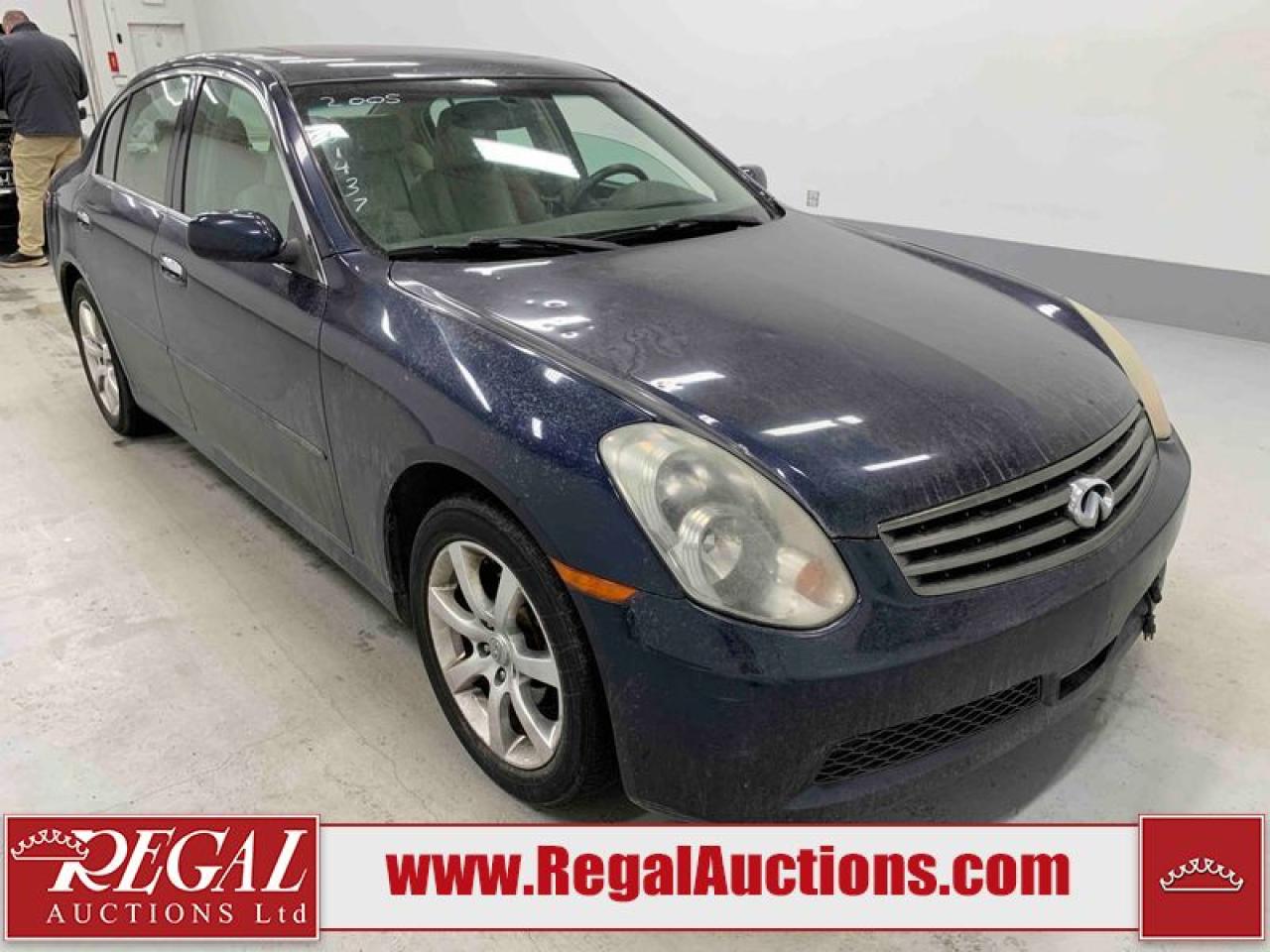 Used 2005 Infiniti G35X  for sale in Calgary, AB