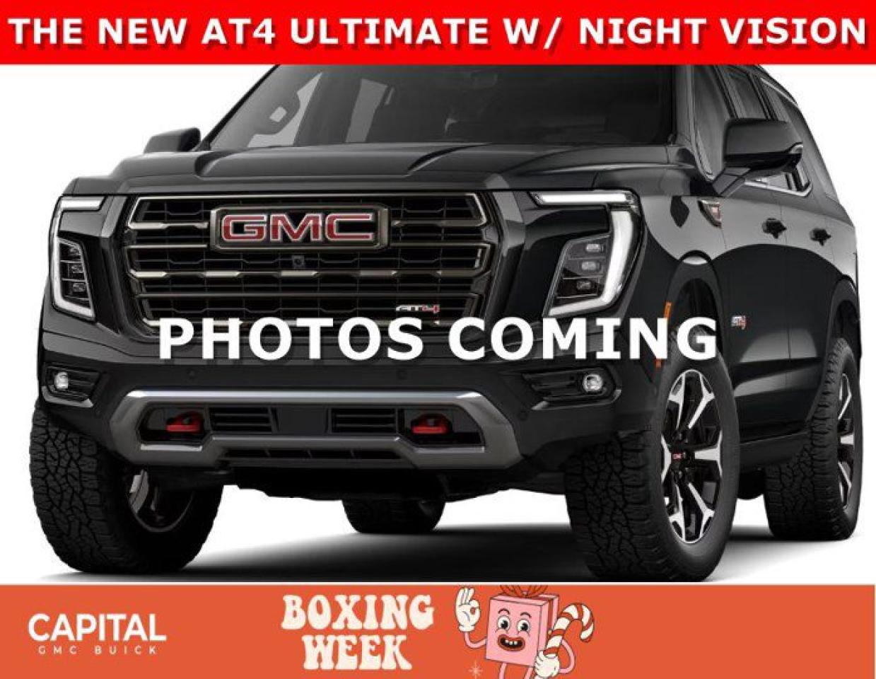 New 2025 GMC Yukon AT4 Ultimate 4WD for sale in Edmonton, AB