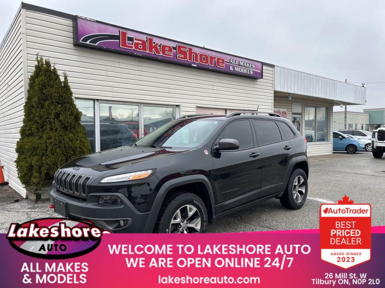 Used 2016 Jeep Cherokee Trailhawk for sale in Tilbury, ON