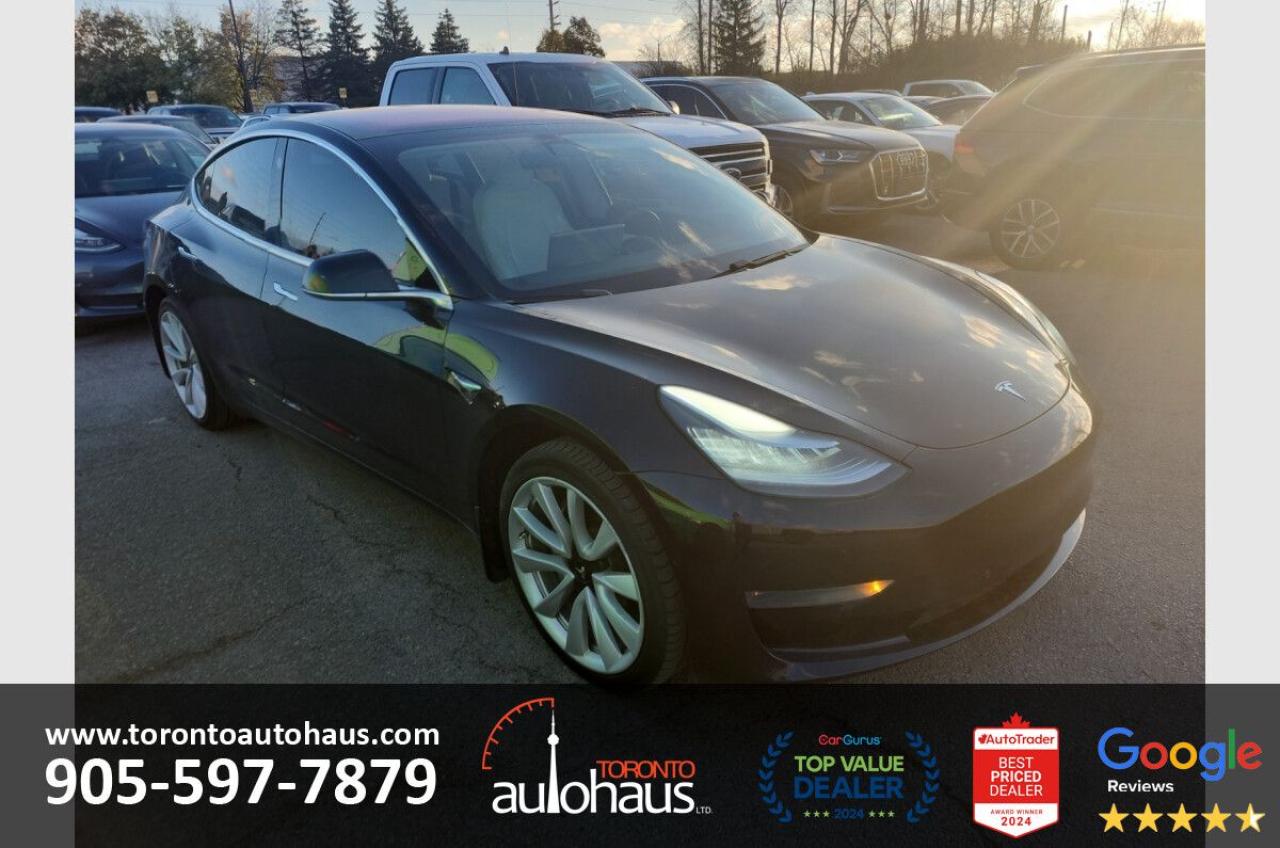 Used 2019 Tesla Model 3 LR I WHITE INT. I OVER 100 TESLAS IN STOCK for sale in Concord, ON