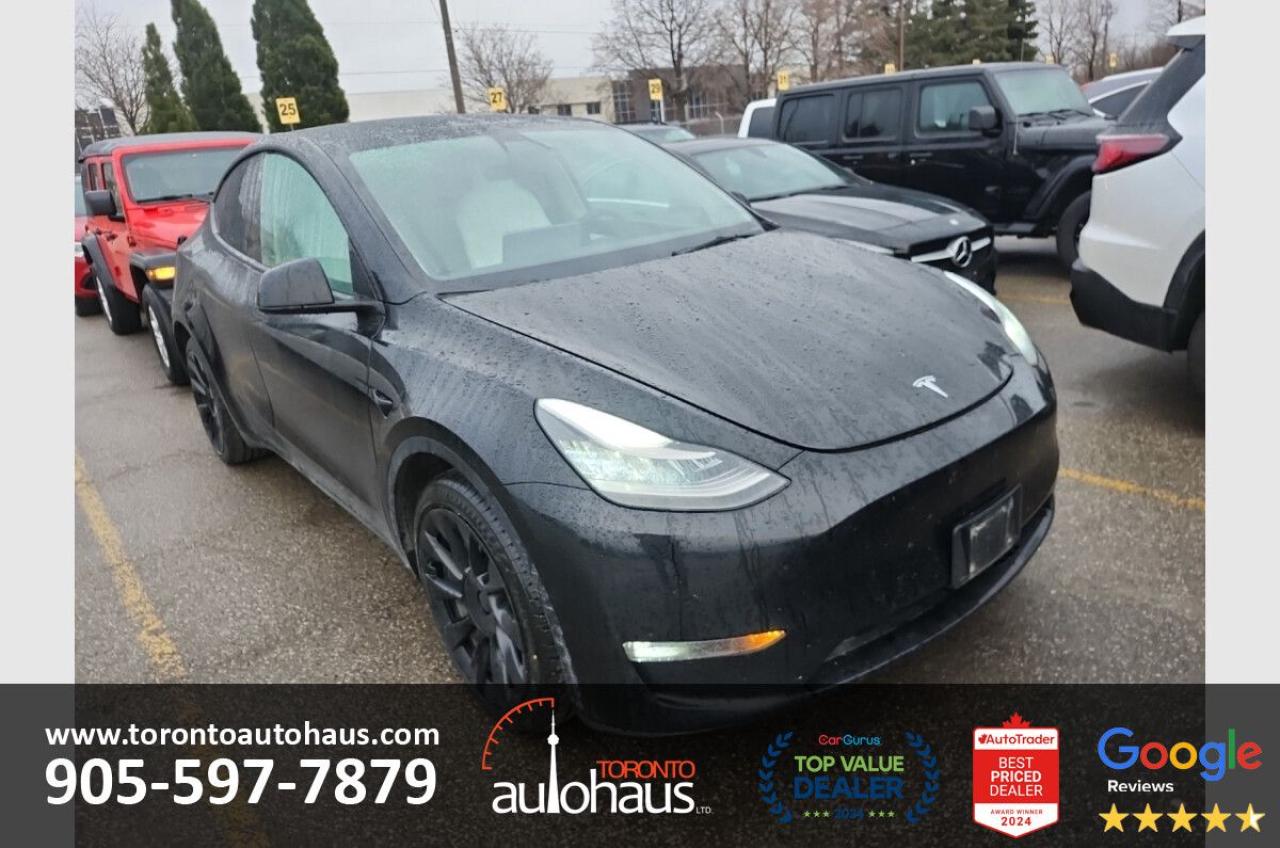 Used 2021 Tesla Model Y LR AWD I WHITE INTERIOR I OVER 100 AVAILABLE for sale in Concord, ON