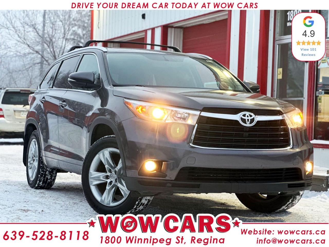 Used 2015 Toyota Highlander LIMITED for sale in Regina, SK