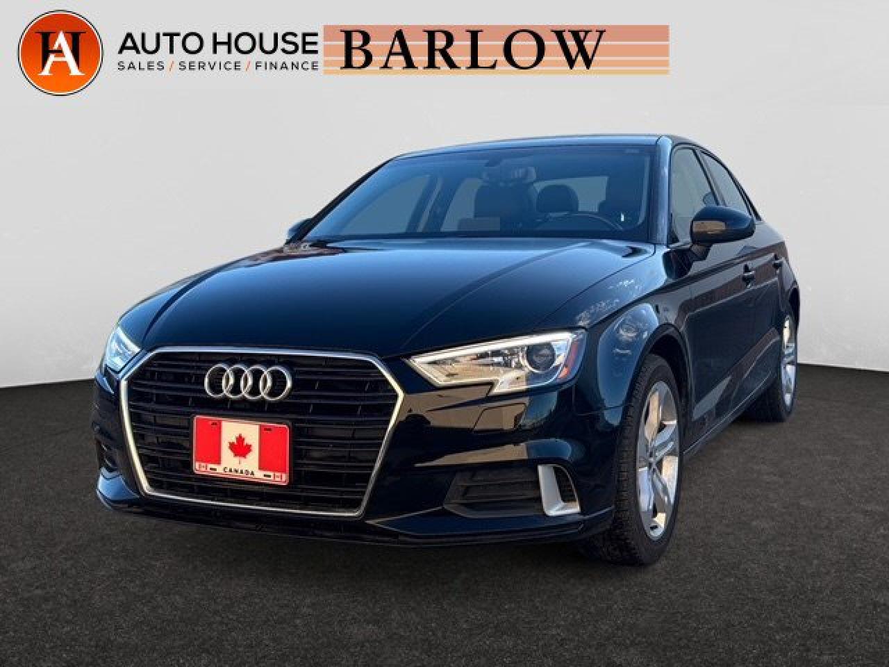 Used 2018 Audi A3 Sedan Komfort BACKUP CAMERA SUNROOF LEATHER for sale in Calgary, AB