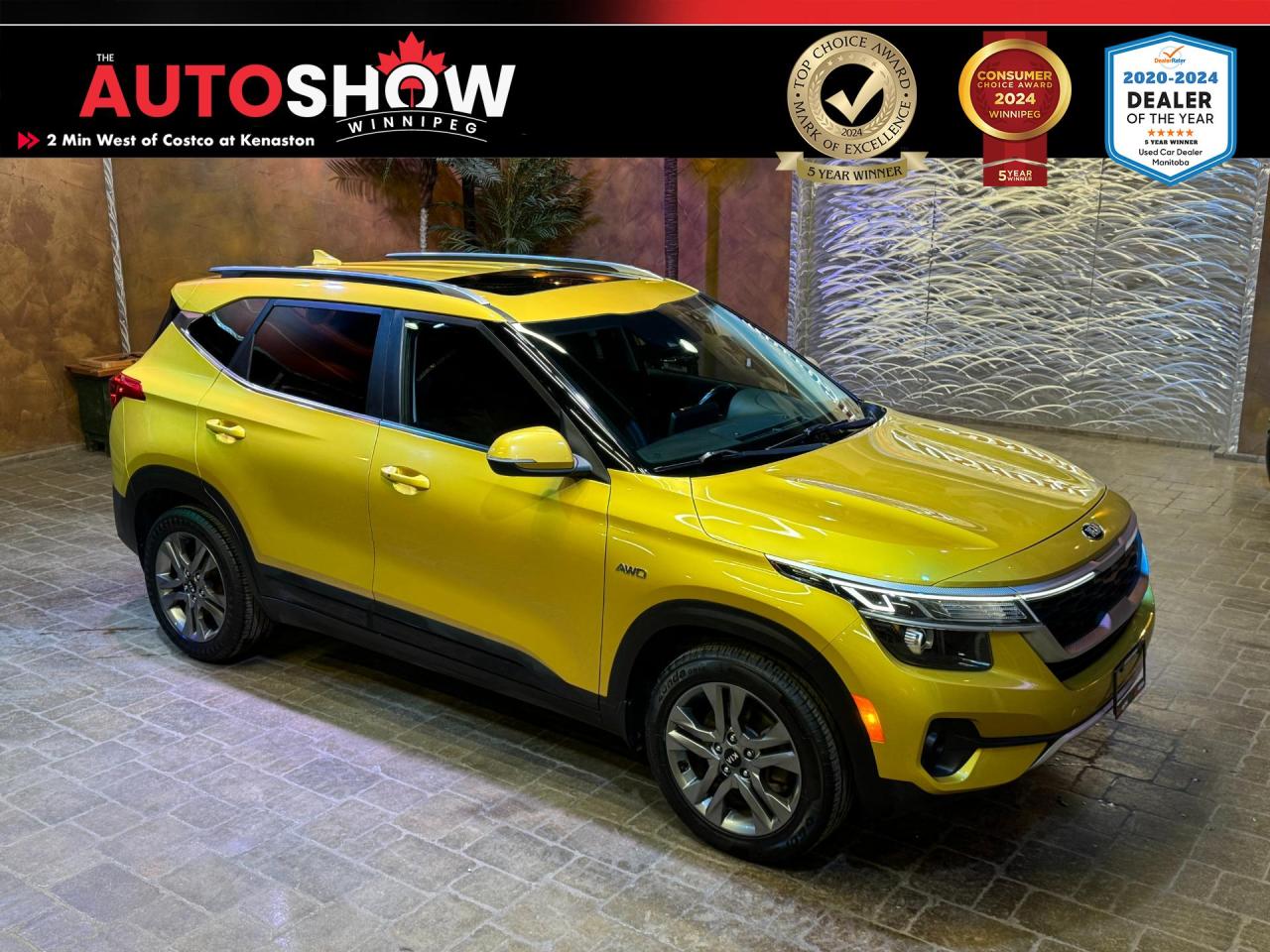 Used 2021 Kia Seltos EX AWD for sale in Winnipeg, MB