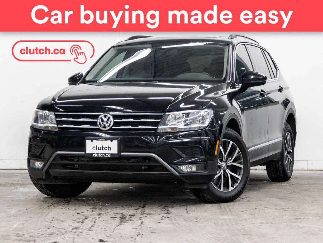 Used 2018 Volkswagen Tiguan Comfortline AWD w/ Apple CarPlay & Android Auto, Dual Zone A/C, Panoramic Sunroof for sale in Toronto, ON